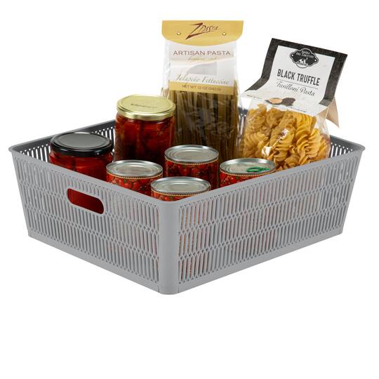 Simplify Slide 2 Stack It Shallow Tote Baskets
